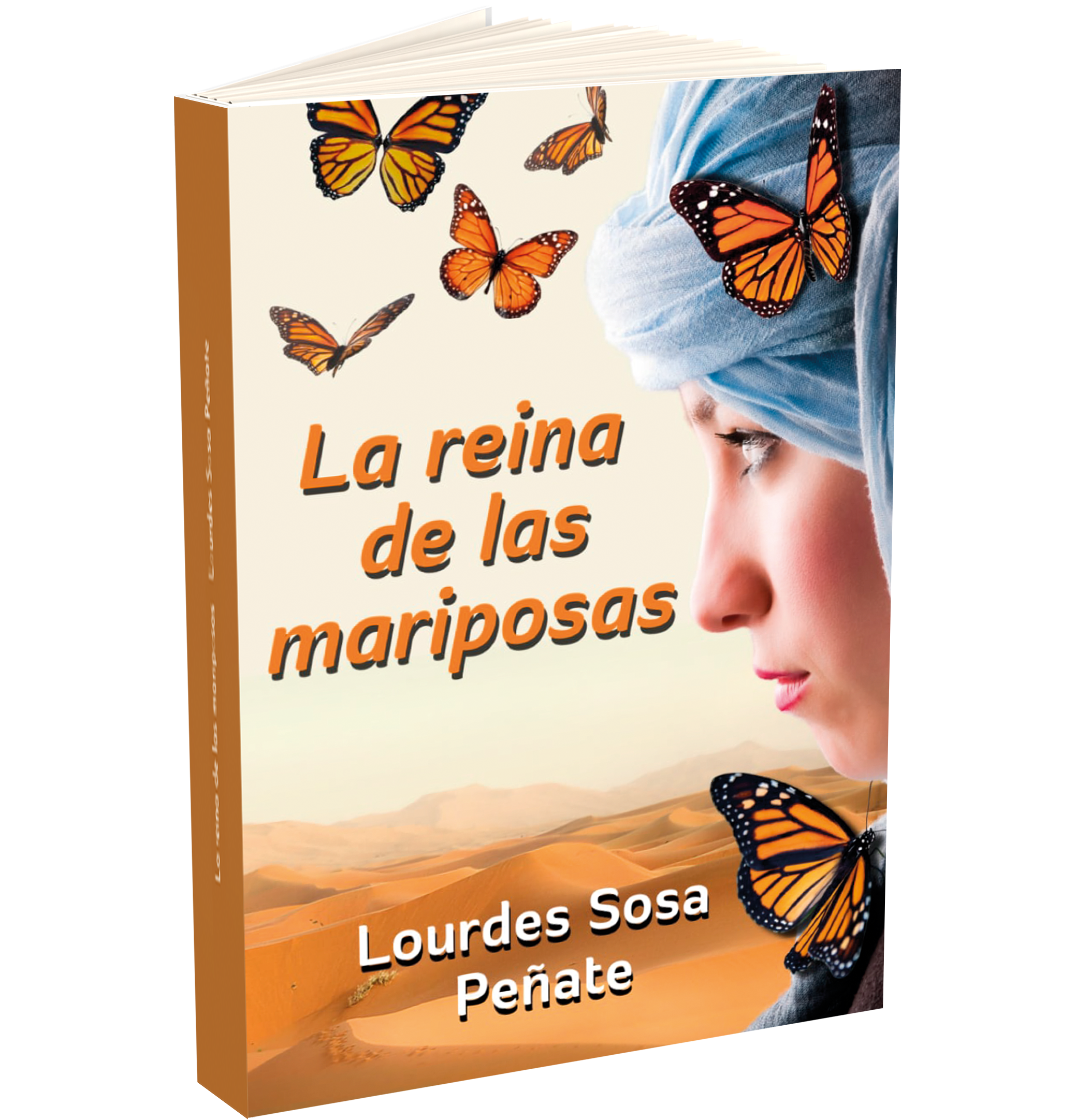 tepuedoayudar: portada en vertical de la reina de las mariposas